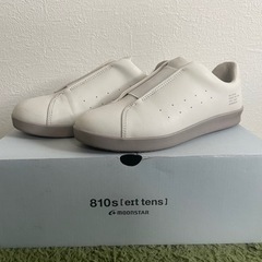 ★美品/ほぼ未使用★MOONSTAR ムーンスター 810s ライトグレー 24.0cm の画像