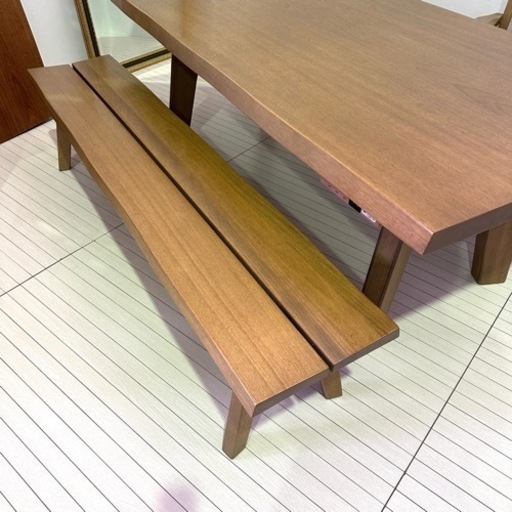 大塚家具　天然無垢材　ダイニングセット