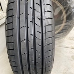 【決まりました】サマータイヤ（新品）とホイールのセット、タイヤのラック付き