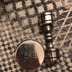 ダンベル　5kg×2の画像