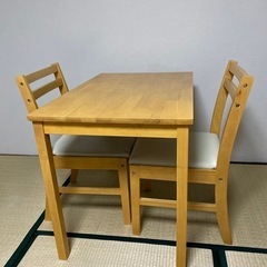 2名用ダイニングセット(交渉中)