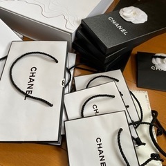 CHANEL シャネル 箱 袋 ショッパー 保存袋 大量の画像