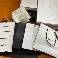 CHANEL シャネル 箱 袋 ショッパー 保存袋 大量の画像
