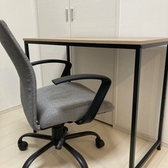 テレワーク可能なテーブル&椅子！　※取りに来ていただける方