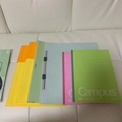 フラットファイル、ノート。未使用品。の画像