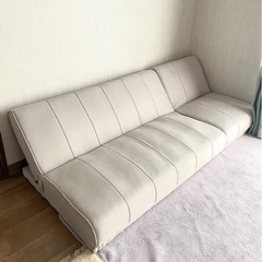 ソファ　２〜３人掛け　チャコールグレー