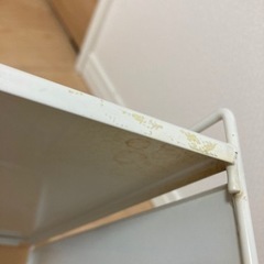 電子レンジ下収納　ラックの画像