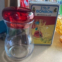 エクレアボンボン　アデリアガラス　小物入れ