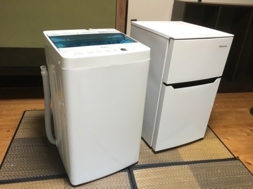 2017年ハイセンス冷蔵庫\u0026ハイアール洗濯機