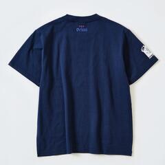 【ORION×CHUMS】Tシャツ　三線デザイン　カラー：ネイビー（NAVY）

の画像