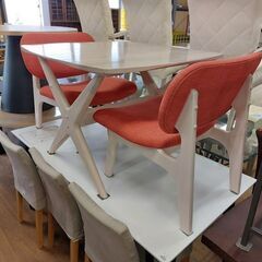 【愛品倶楽部柏店】　ニトリ　ＬＤリラックス　ダイニング３点セット