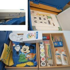 【未使用多数】DWE ディズニー英語システム レッツプレイ おもちゃ箱 未使用多め DWE ディズニー 英語システム レッツプレイセット 収納木箱