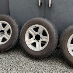 値下げ JB23ジムニー純正ホイール TOYO トランパスMT 195R16