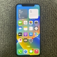 iPhoneX 64GB silver 早い者勝ち商品。