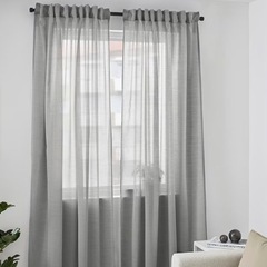 【譲渡先決まりました】IKEA  カーテン レースカーテン