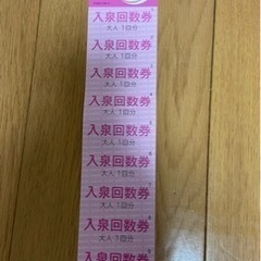 スーパー銭湯 ふろ屋　全日入浴券10枚綴　2セット