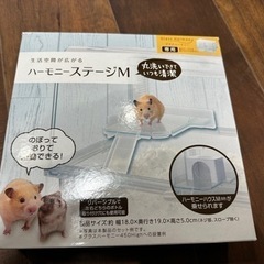 ハムスター　ケージ　大型　美品　GEX グラスハーモニー600の画像