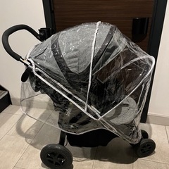 ★美品★ Joie(ジョイー)ベビーカー ライトトラックス エア ※専用レインカバー付の画像