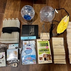 ハムスター　用品　各種の画像