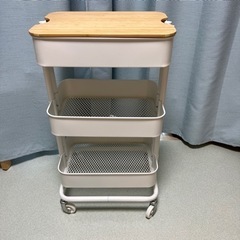 IKEA イケア ロースゴク ワゴン ホワイト