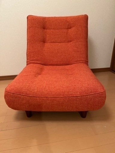 美品　１人用リクライニングソファ　脚取り外し可能