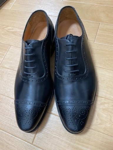 【新品】ジャランスリウァヤ　セミブローグ　ブラック　ダイナイトソール　（JALAN　SRIWIJAYA　98441　BLACK　CALF）6 1/2 25.0cm