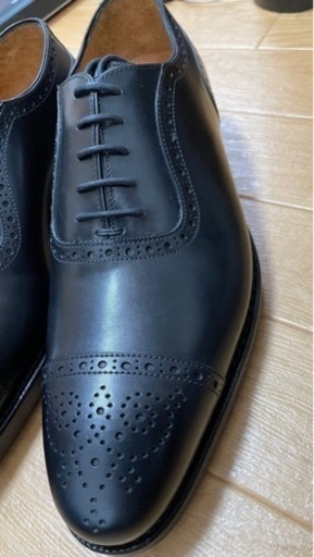 【新品】ジャランスリウァヤ　セミブローグ　ブラック　ダイナイトソール　（JALAN　SRIWIJAYA　98441　BLACK　CALF）6 1/2 25.0cm