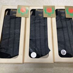 麻の高級靴下　未使用品