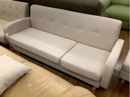 3人掛けカウチソファー　Spica ベージュ