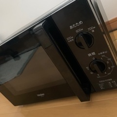 【中古】ハイアール 【東日本専用・50Hz】電子レンジ 17L ブラックHaier JM-17H-50-Kの画像
