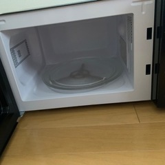 【中古】ハイアール 【東日本専用・50Hz】電子レンジ 17L ブラックHaier JM-17H-50-Kの画像