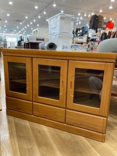 【取りに来られる方限定】トレファク高槻店　ナチュラルなサイドボードをご紹介します！