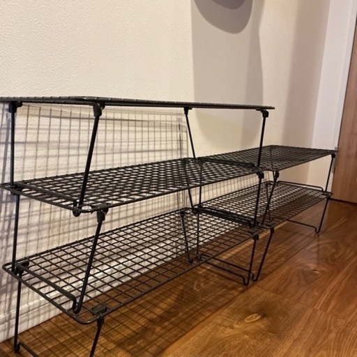 【お譲り先が決まりました】IKEA シューズラック　GREJIG グレイグ　5点セット