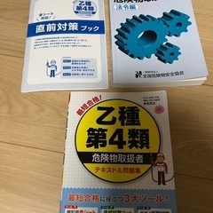 危険物 乙4の画像