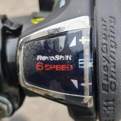 折りたたみ自転車 20インチ シマノ6段変速付き LEDライト（キャットアイ）付属の画像