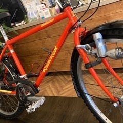取引き中【ブリヂストンWild west】3×7速 26インチマウンテンバイク