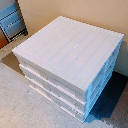 239 カラーボックス 2×3段  キャスター5つ付き 収納ボックス 収納