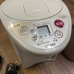 電気ポット　卓上ポット　タイガー　象印　の画像