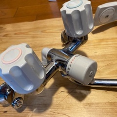 混合栓＋シャワー　サンエイ　蛇口　水栓の画像