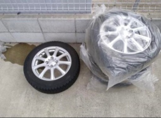 アルミホイル　スタッドレスタイヤ　185/60R15