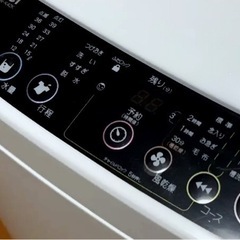 (送料無料) 2019年 美品 洗濯機 風乾燥 お急ぎコース ②の画像