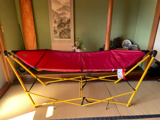 （取引完了）自立型ハンモック（中古）