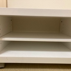 【決まりました】ニトリ　テレビ台　白
