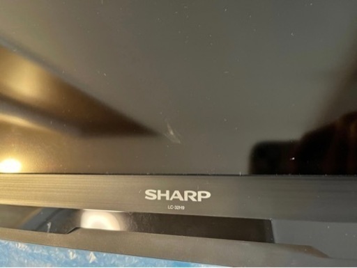 【壁掛け機材セット】SHARP AQUOS 32型 2013年式