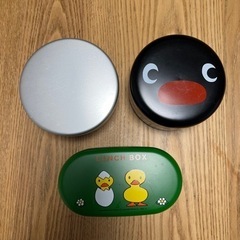 お弁当箱3点の画像
