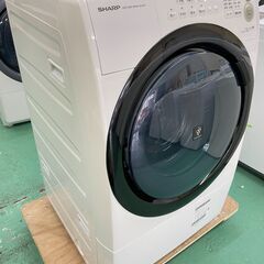 商談中　★SHARP★ ドラム式 洗濯7kg/乾燥3.5kg 2020年 ES-S7E シャープ プラズマクラスター 新生活 生活家電 福島 郡山市 a