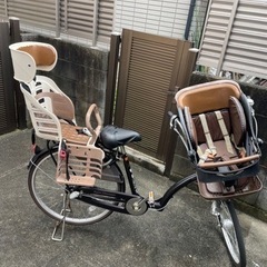 早めに処分したいためお値下げしました。3人乗り自転車
