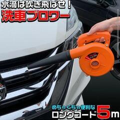 ブロワー(コード５m) 洗車 吹き飛ばし