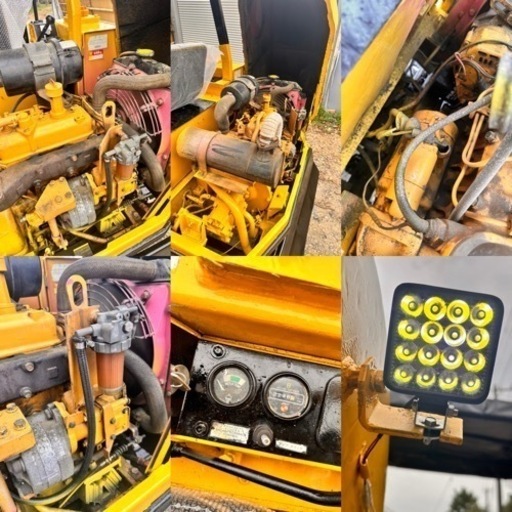 コマツパワーショベル◆PC10-3◆鉄キャタ◆2246hr◆整備済◆再塗装◆下取可能◆