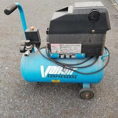 引取り限定 オイルレス エアコンプレッサー 100V 2馬力 25L